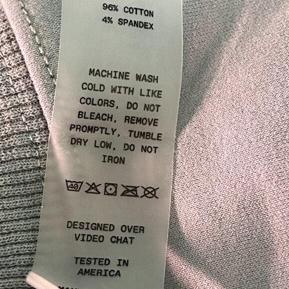 Men's Stack Long Sleeve Blue CloudCore* Crewneck Size XL - Picture 5 of 7